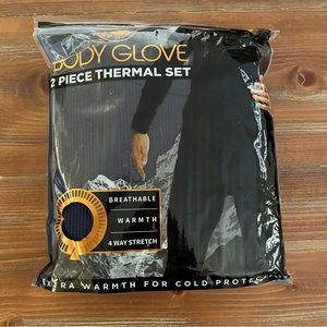 NEW! Body Glove Men’s 2 piece Thermal Set. Large.